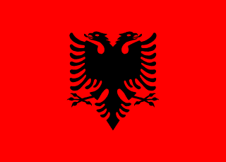 national flag of Albania