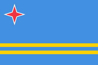 national flag of Aruba