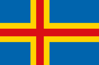 national flag of Åland Islands