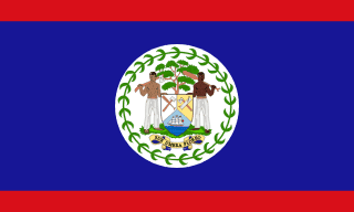 national flag of Belize