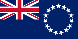 national flag of Cook Islands