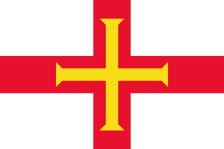 national flag of Guernsey