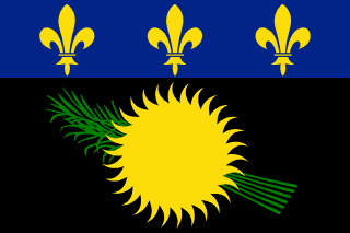 national flag of Guadeloupe