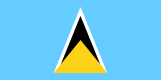 national flag of Saint Lucia