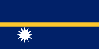 national flag of Nauru