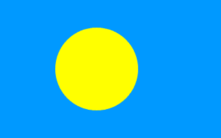 national flag of Palau