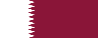 national flag of Qatar