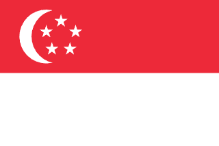 national flag of Singapore